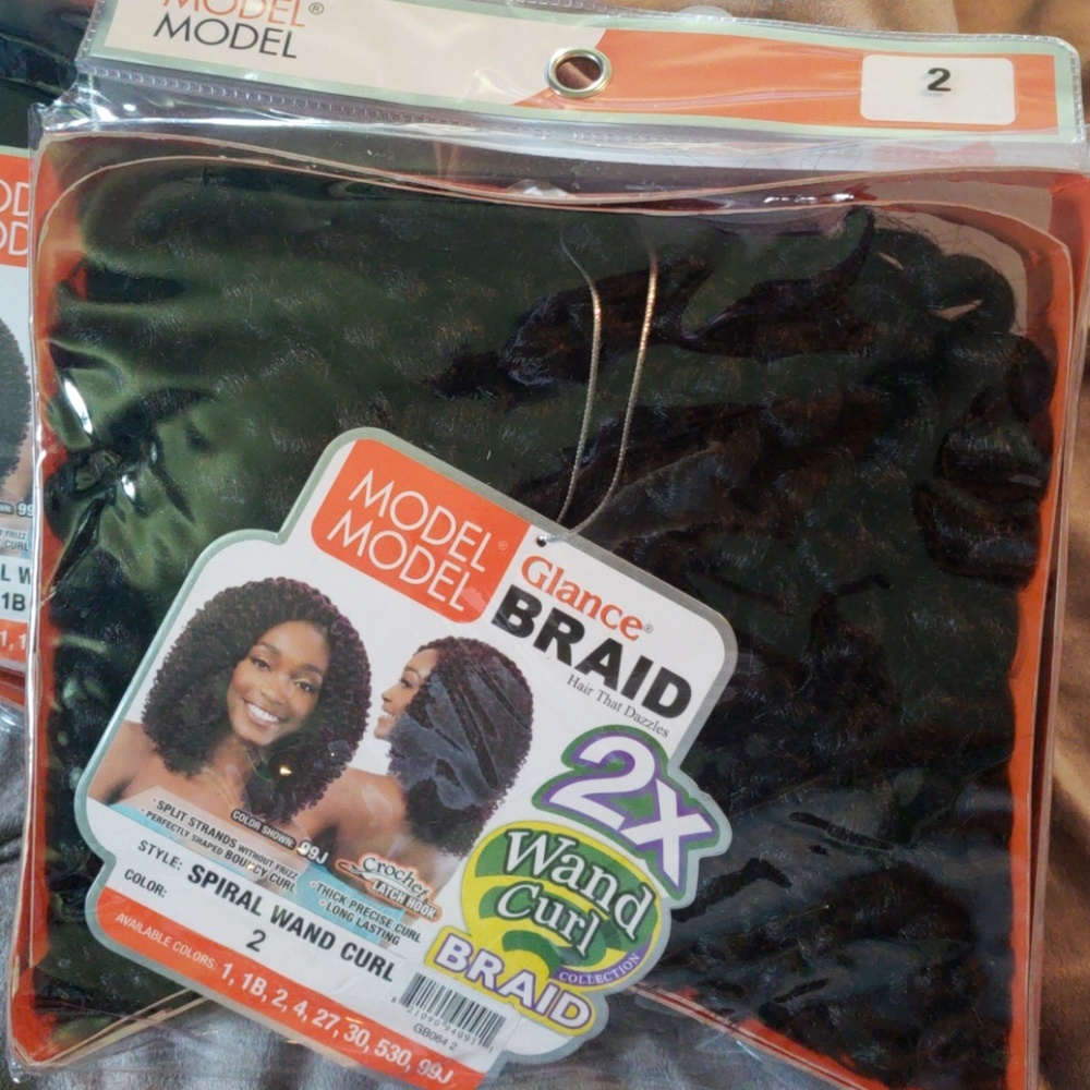 SOLD!! Model Model crochet hair 2 and 1b